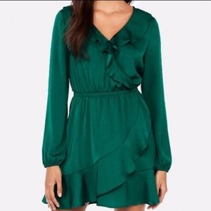 Express XS Green Dress (Gently Worn)